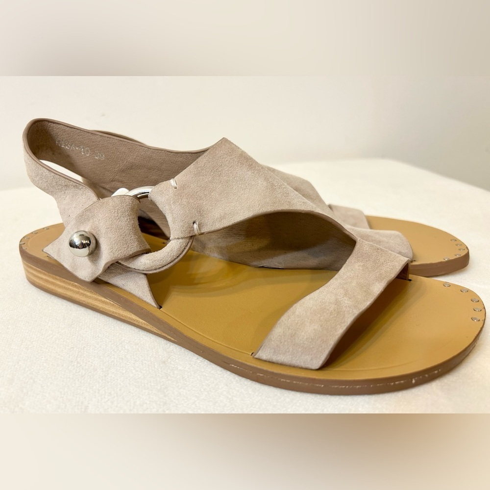 Silent D Risa Suede Sandal Size 39 - image 8